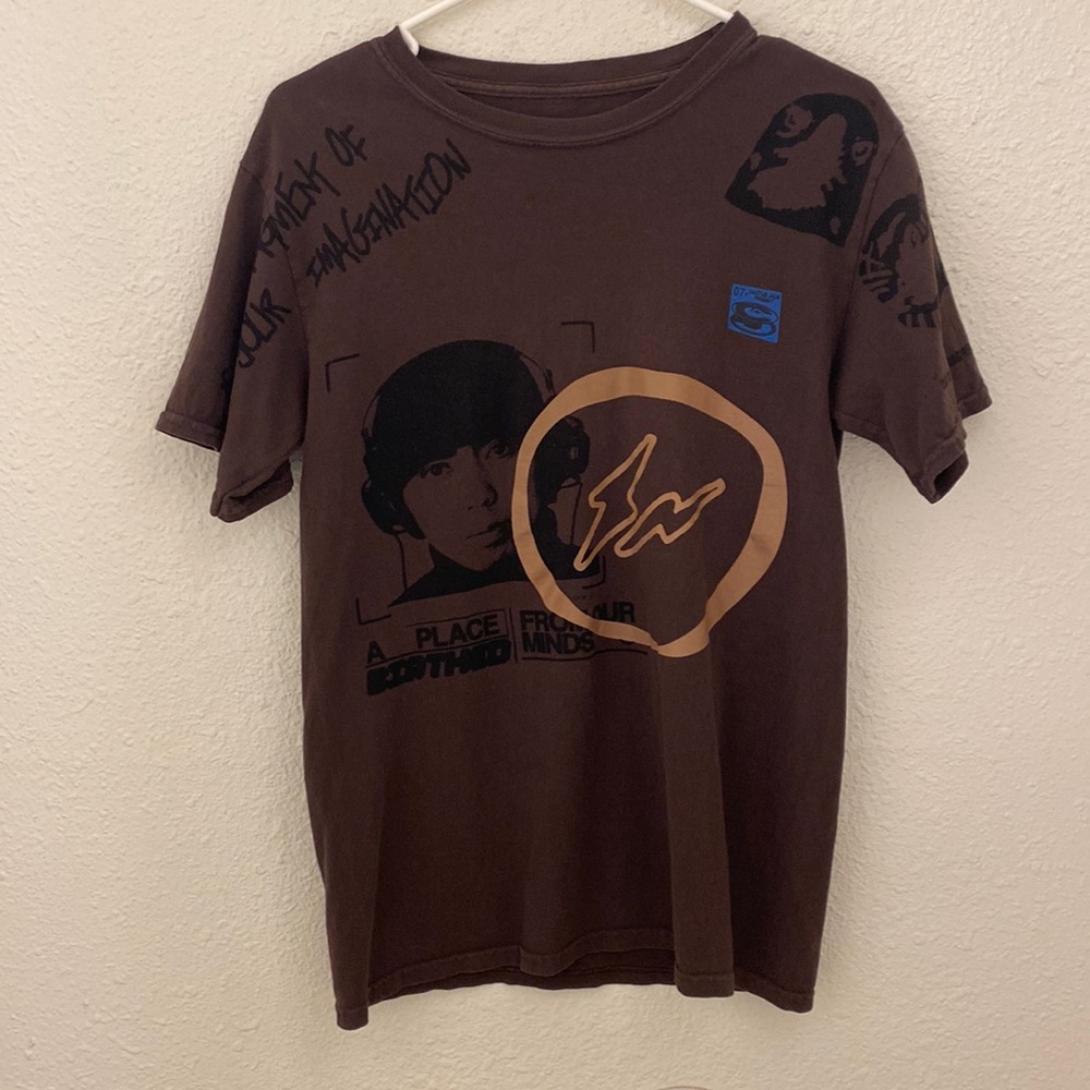 travis scott cactus jack brown shirt